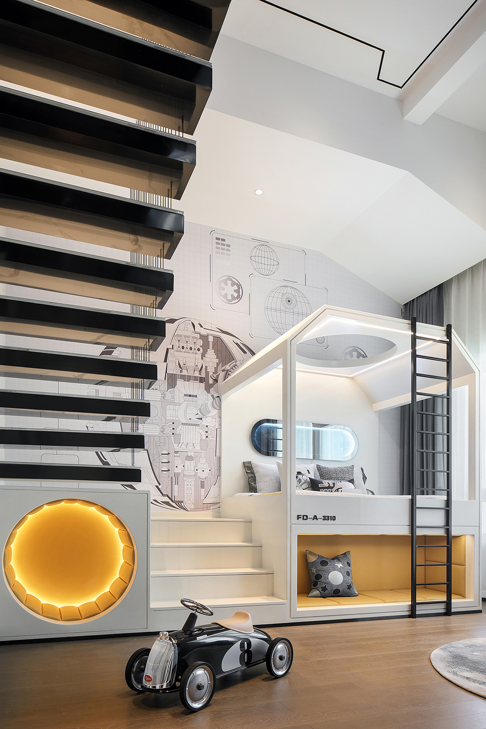 济南远洋天著春秋合院样板间-54