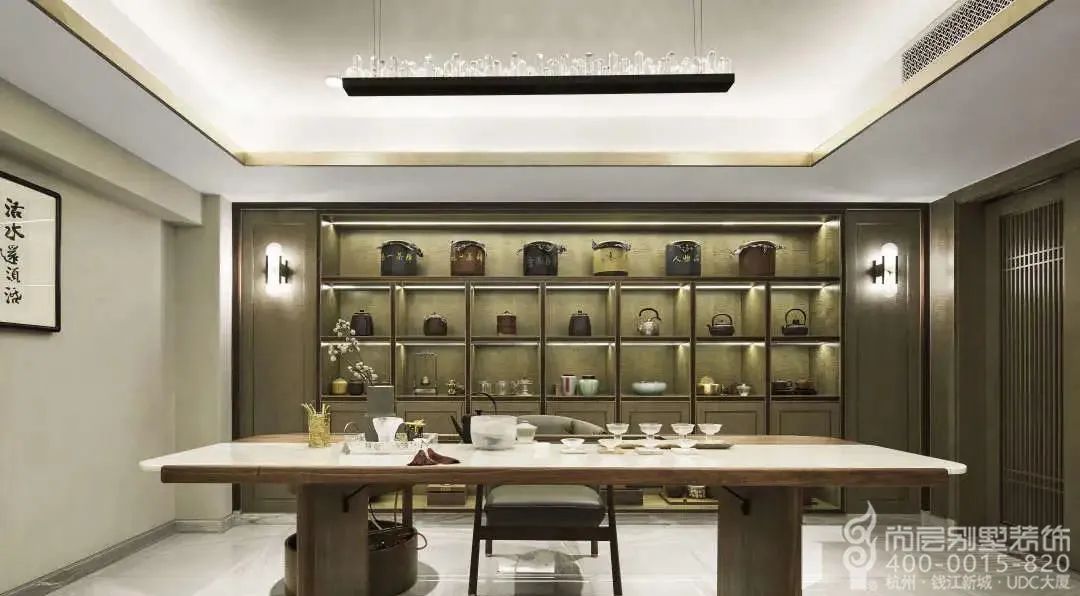 新中式诗意栖居丨尚层别墅装饰-33