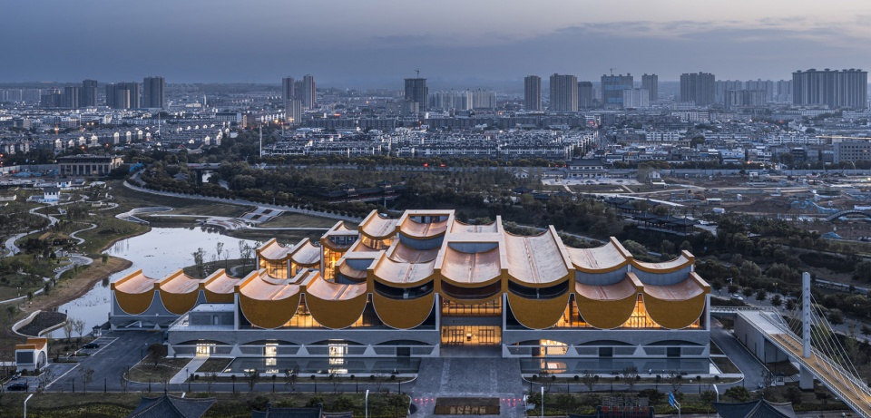 隋唐大运河文化博物馆 | 古今文明对话的现代建筑典范-61