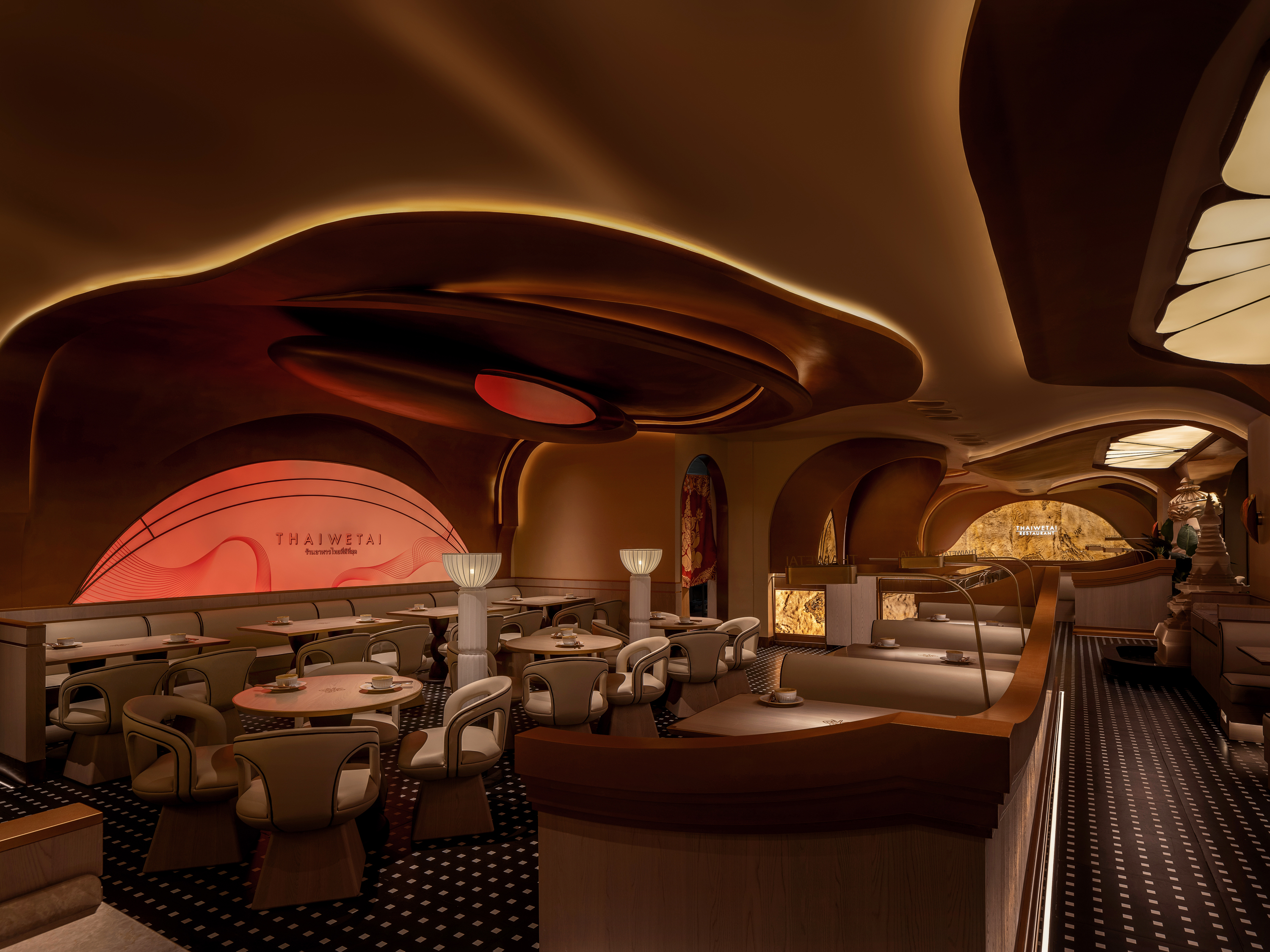 泰味太(泰式餐厅)丨中国杭州丨杭州向北设计咨询有限公司,派克齐(PKQ)空间设计机构-21