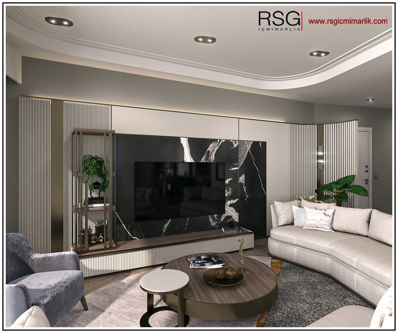 RSG私有住宅室内设计项目丨土耳其伊兹密尔丨RSG室内设计公司-6