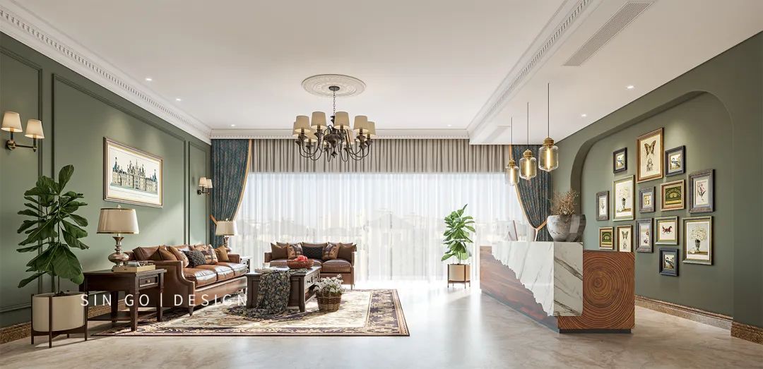 千岛湖玫瑰园 | 简约美式,与景同筑的诗意生活-11