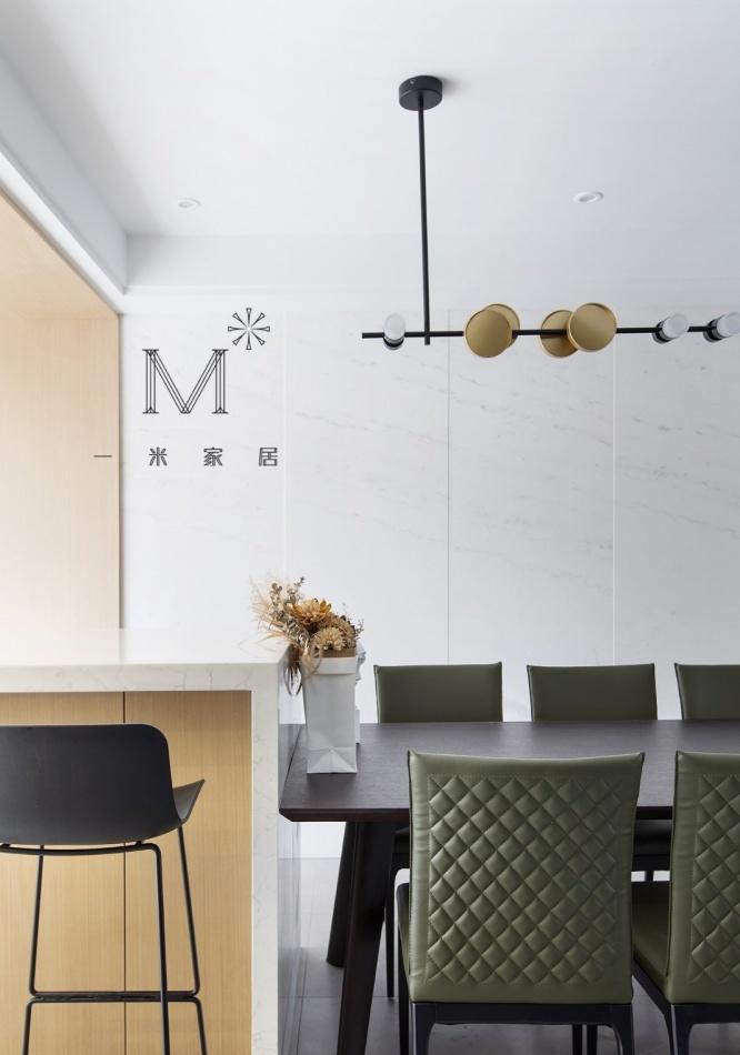 平层丨【一米家居】纯净苍穹，简而纯粹の家-5