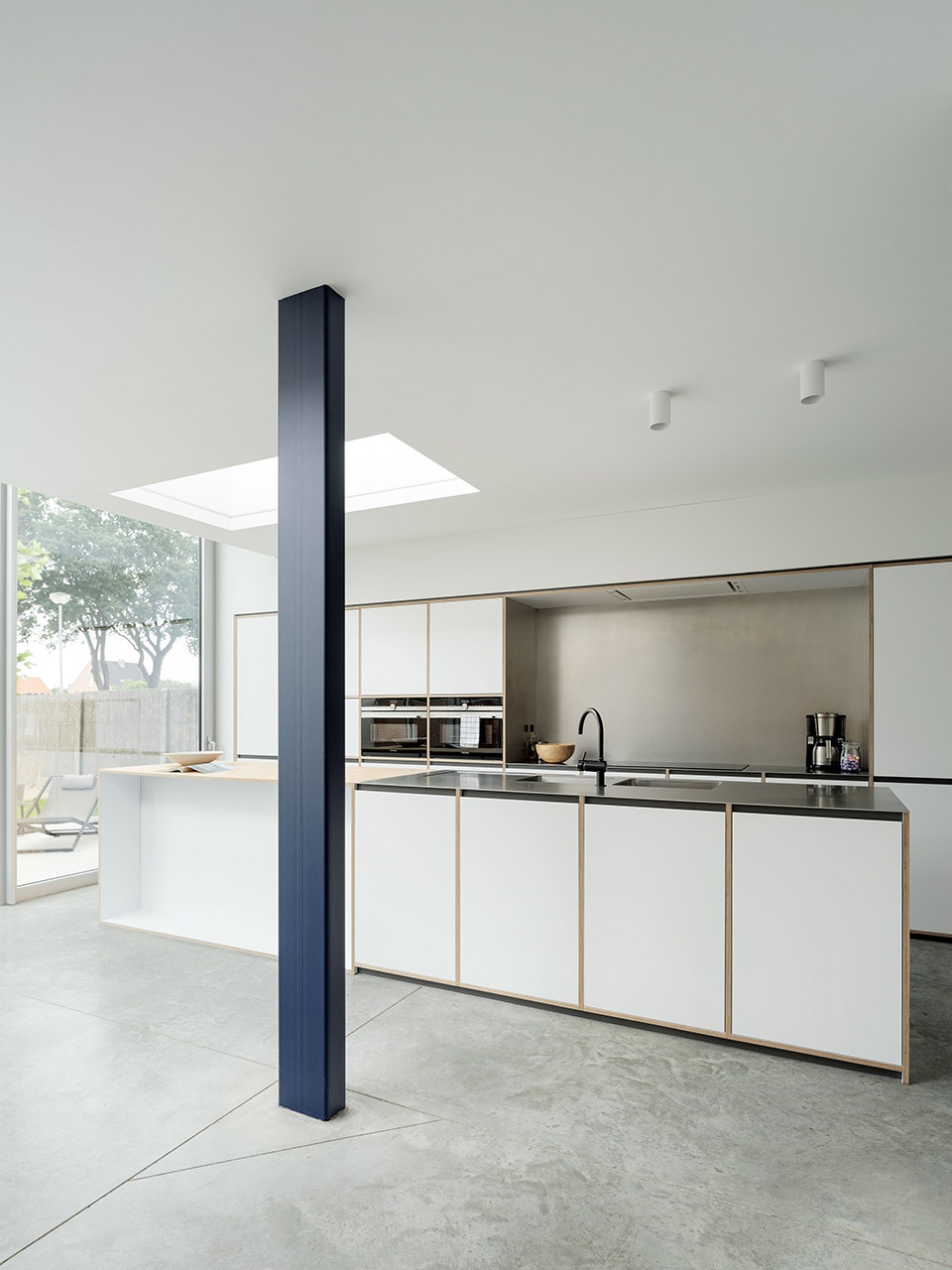 温迪和杰特的现代家居，比利时砖房蜕变-11