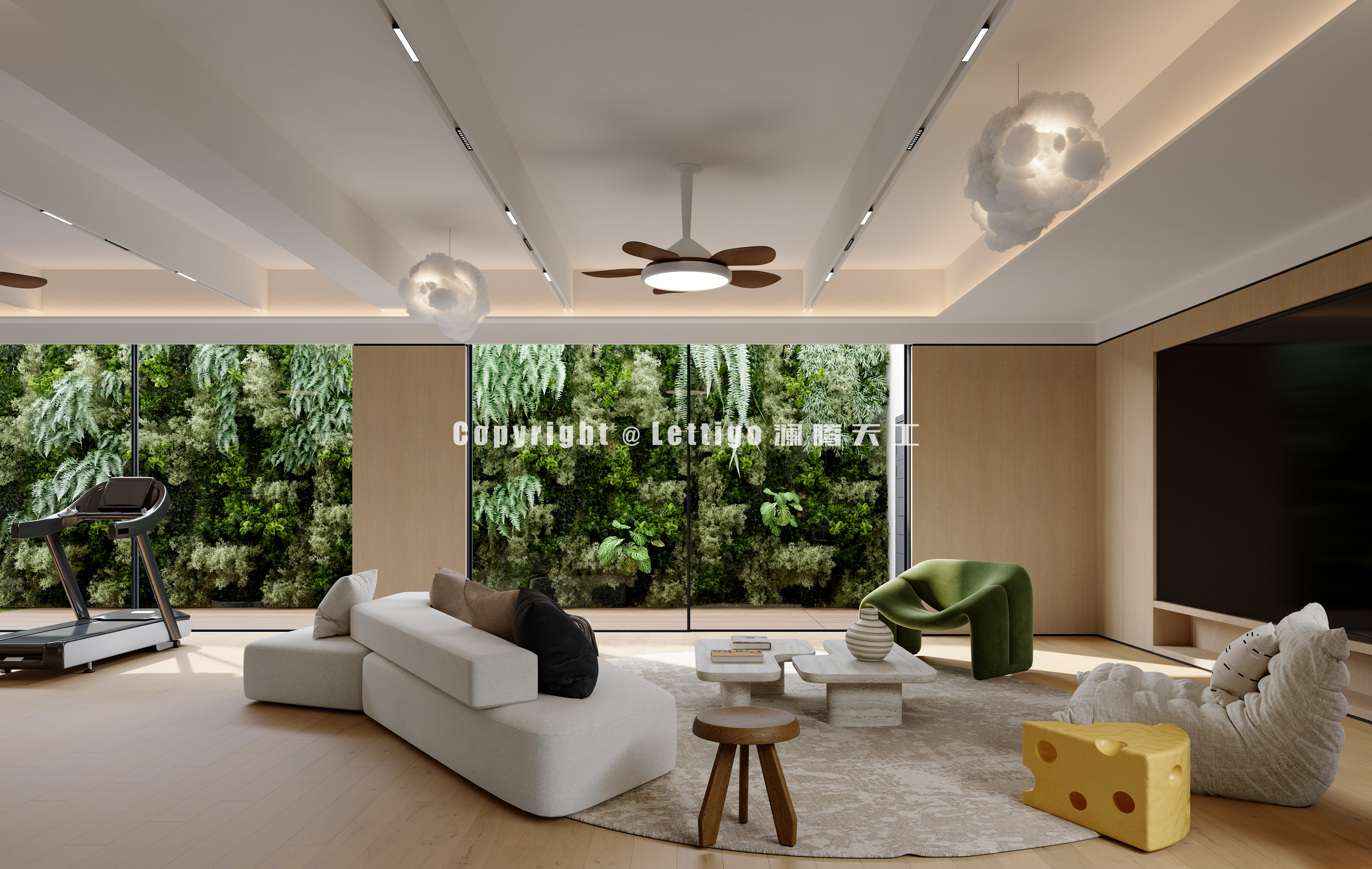 别墅的视觉盛宴-原木自然-14