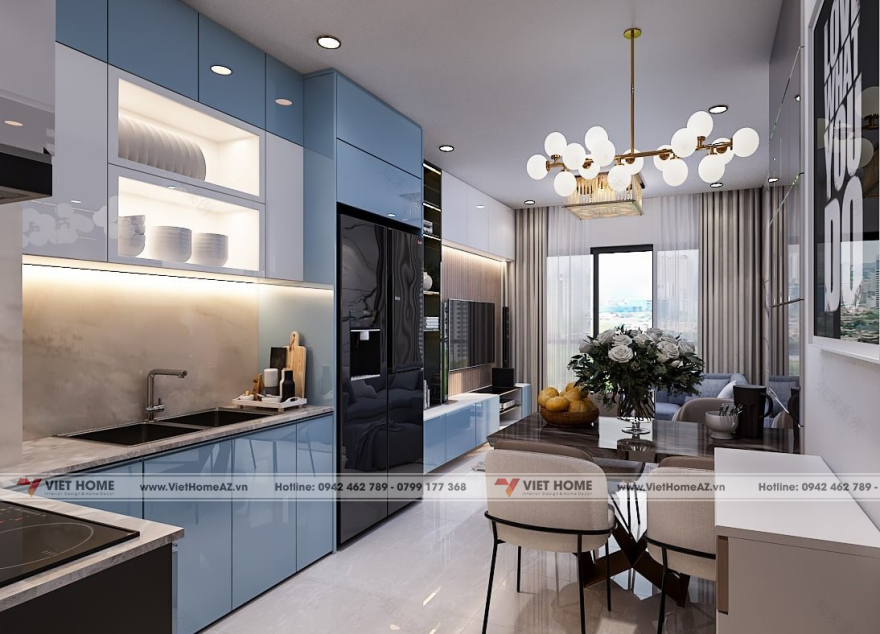 Phuc Dat Tower 公寓室内设计丨越南丨VietHome-11