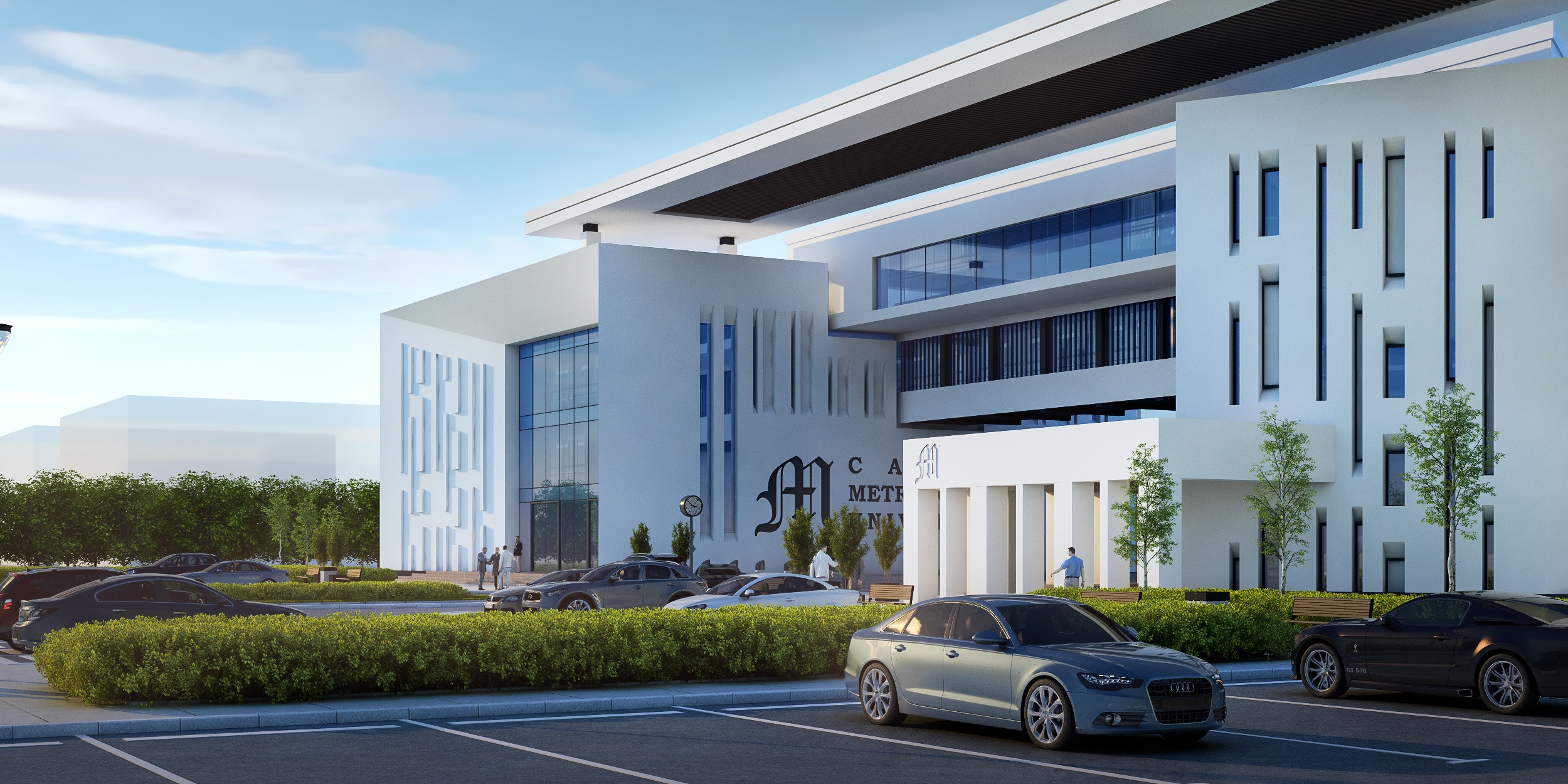 多功能综合体方案丨Sameh Morsi architecture-20