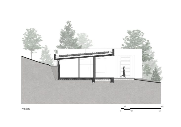 Petrovaradinu现代窑洞住宅设计丨Metfer projekt-44