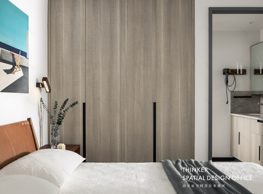 亲密关系丨旋转电视+开放式中西厨,让空间来适应家人之间的互动-53