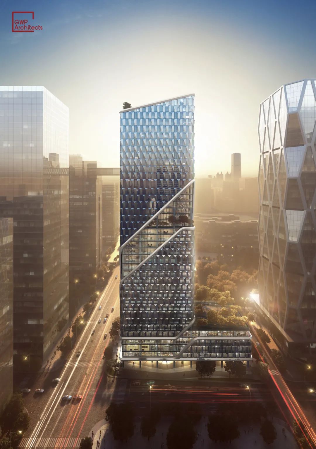 三七互娱广州琶洲CBD全球总部大厦丨中国广州丨GWP Architects-38