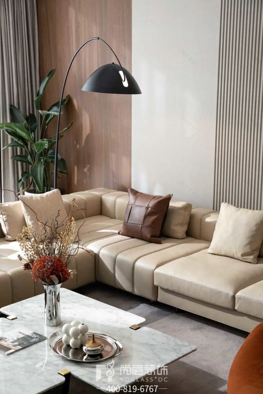 尚层装饰×瑞城花园 | 380㎡轻奢别墅设计,优雅如诗-5