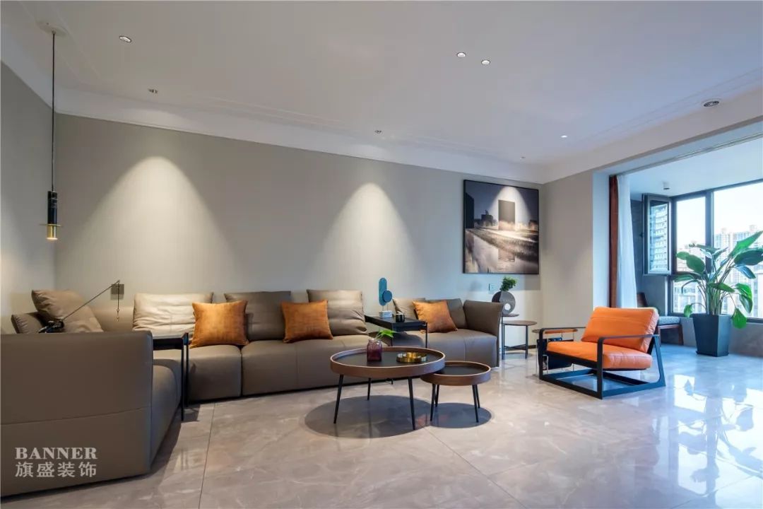 180㎡四室改两室，现代风格打造宜居生活-10