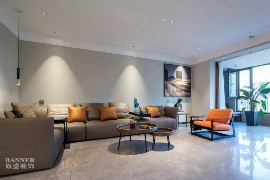 180㎡四室改两室,现代风格打造宜居生活-10