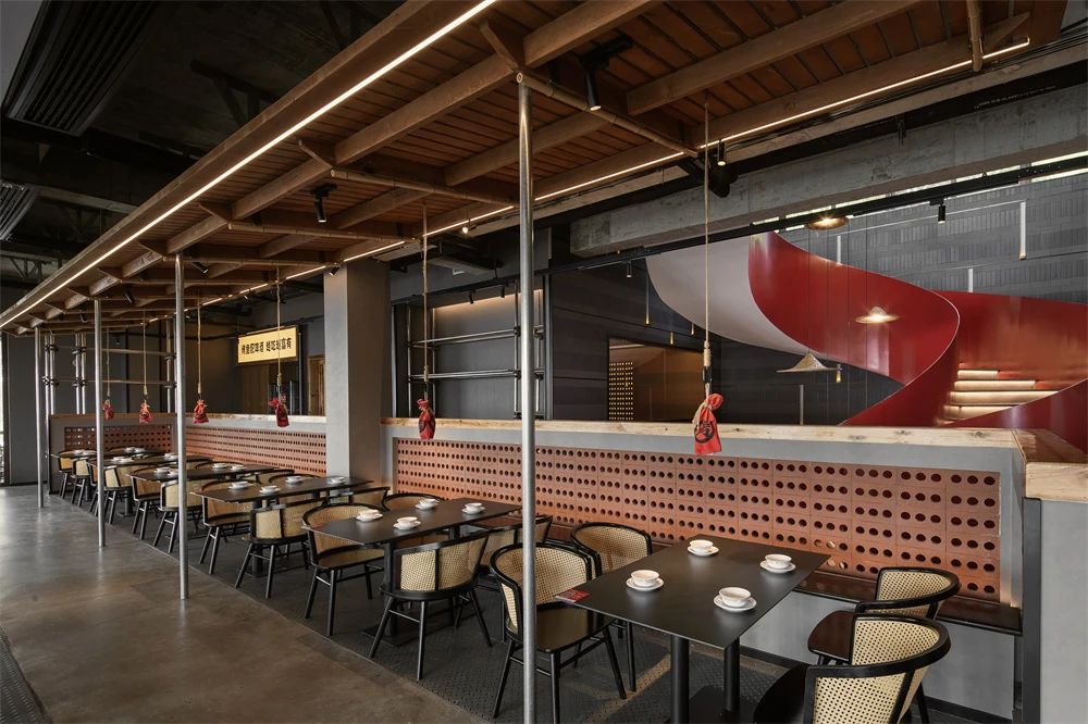 万州小舅母子烤鱼餐厅天生城总店丨中国重庆丨深圳市本来空间艺术设计有限公司-20