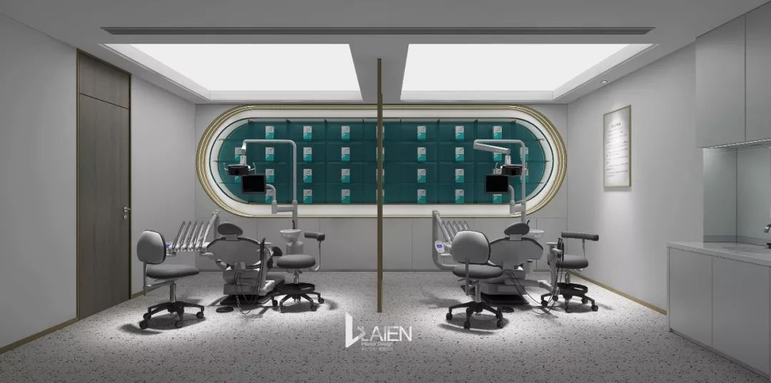 上海福鑫口腔 | 现代时尚的医疗空间设计-30
