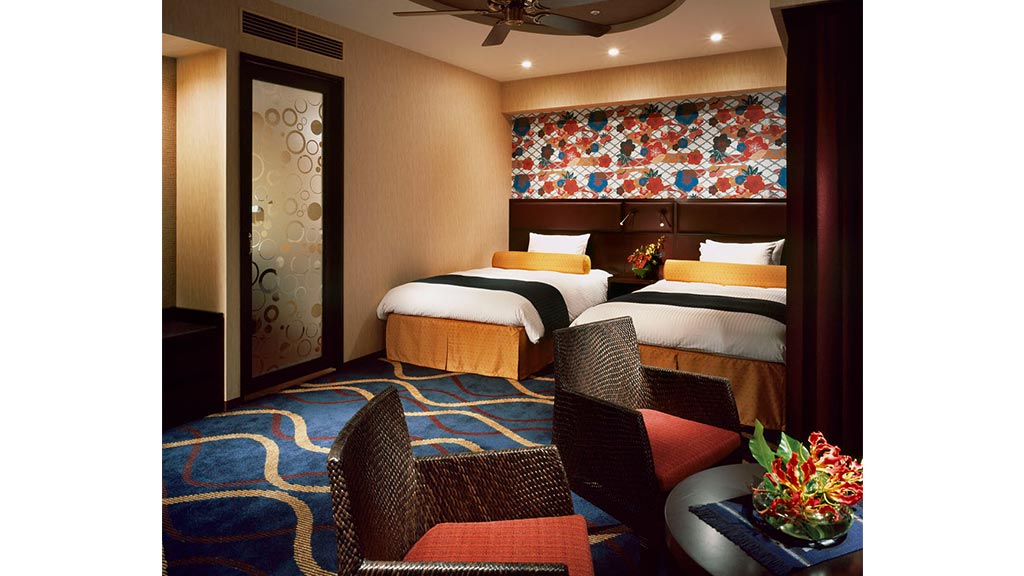 琉球风韵 | Gensler 设计的冲绳 Loisir Spa Tower Naha 酒店-4