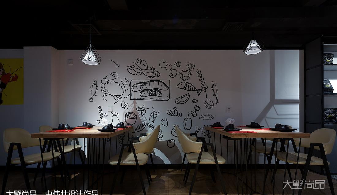 160㎡龙虾主题餐厅-2