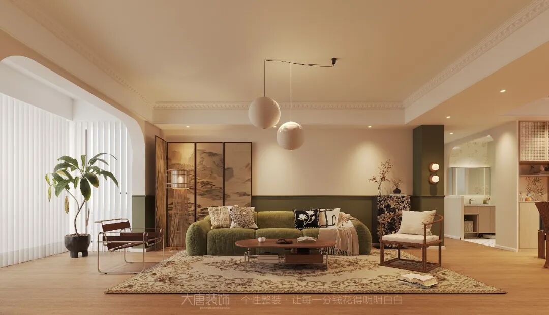 大唐设计丨155㎡混搭风设计，打破局限，勾勒对新空间的想象-20