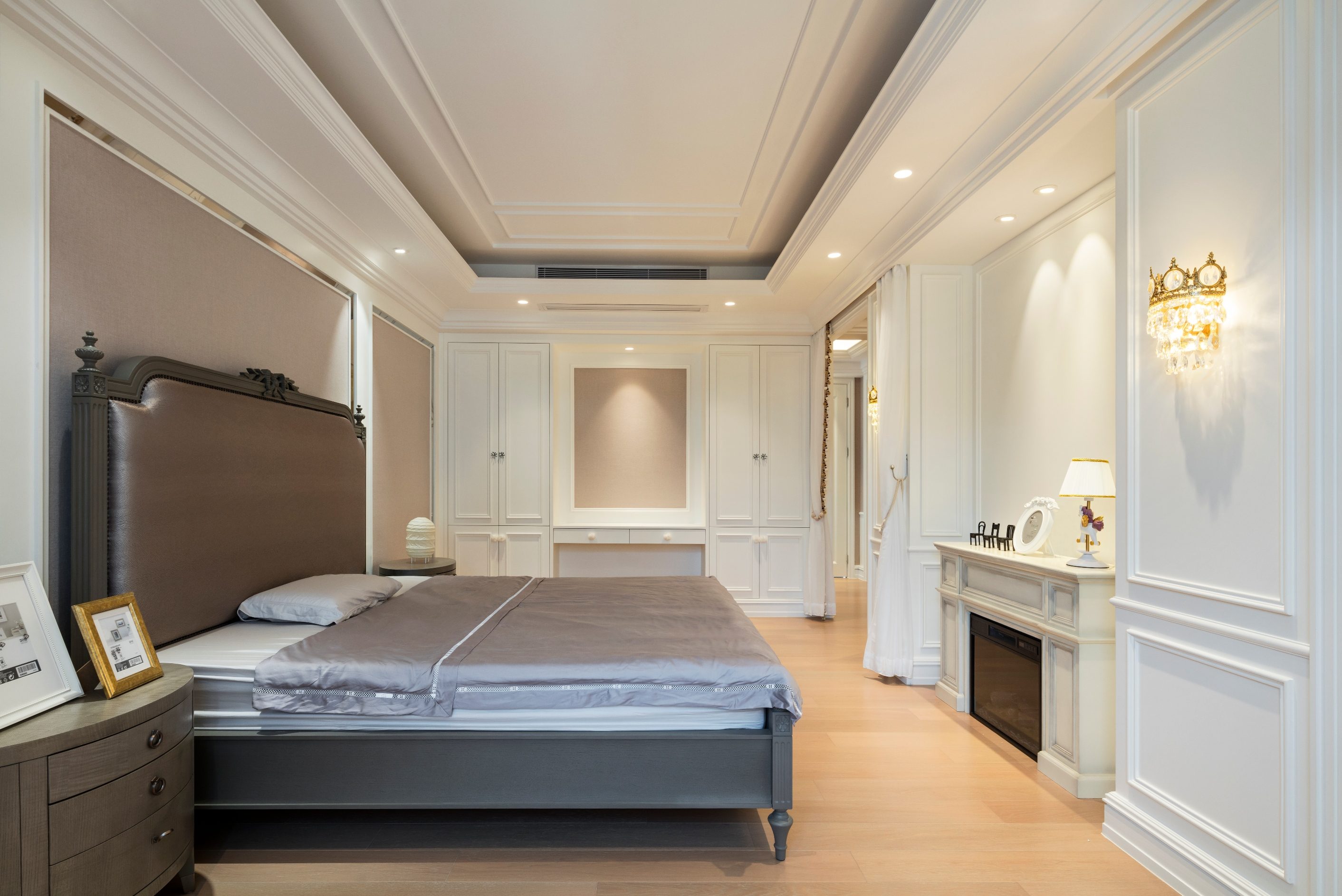 新中式钻石湾府邸 | 家庭厅、茶室、卧室各具特色-13