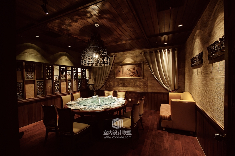 主题餐厅设计-杭州绿茶餐厅设计-15