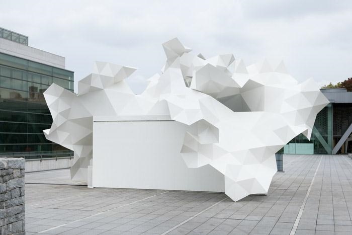 Bloomberg临时展亭,日本 / Akihisa Hirata-12