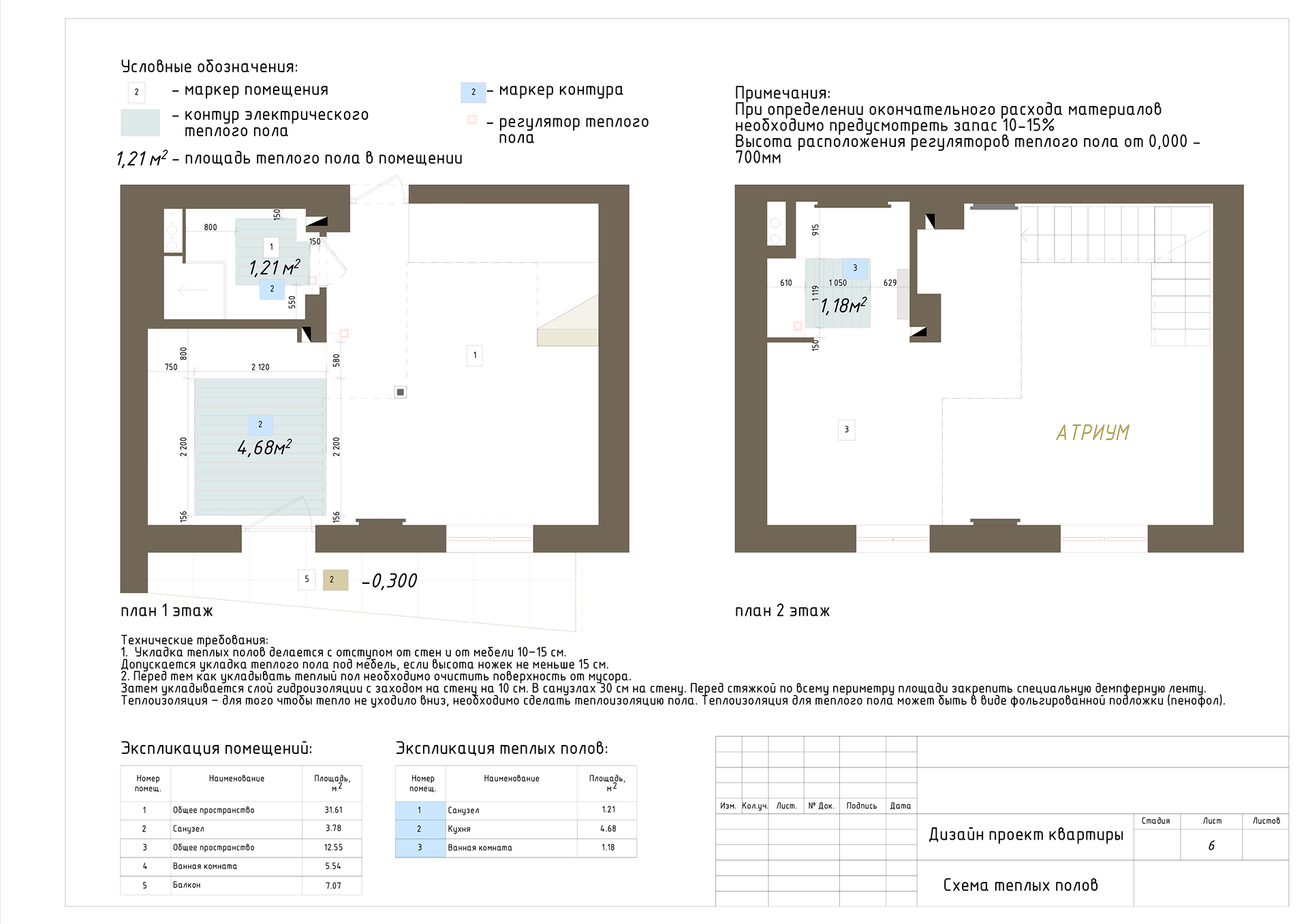 小型公寓室内设计丨Sviatlana Bareika-17