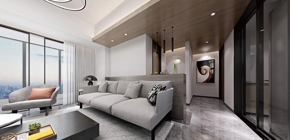 80平小户型现代简约港式风格·缤纷•纯真-8