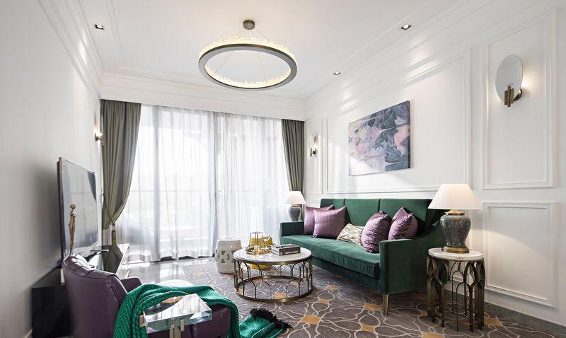 三亚半山香榭现代雅痞空间设计-63