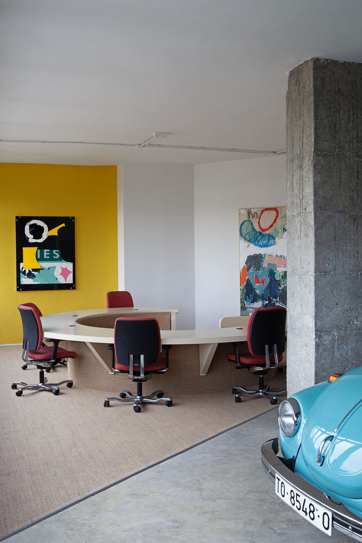 西班牙马德里GEOM co阁楼公寓/Ignacio Hornillos设计-2