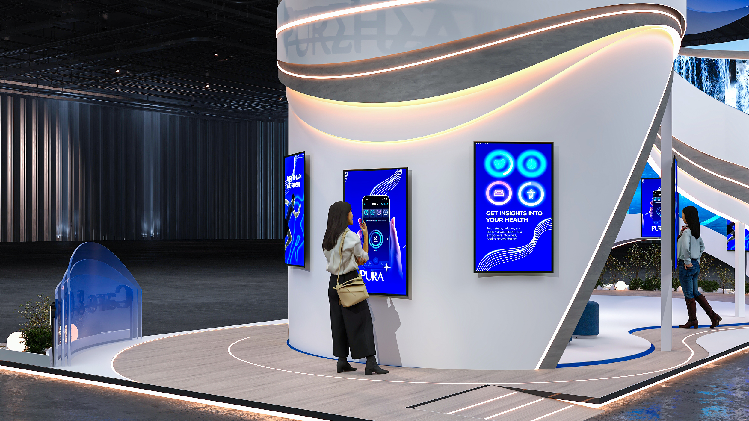 Pure Health  WHX Tech展会展位设计丨未明确提及-15