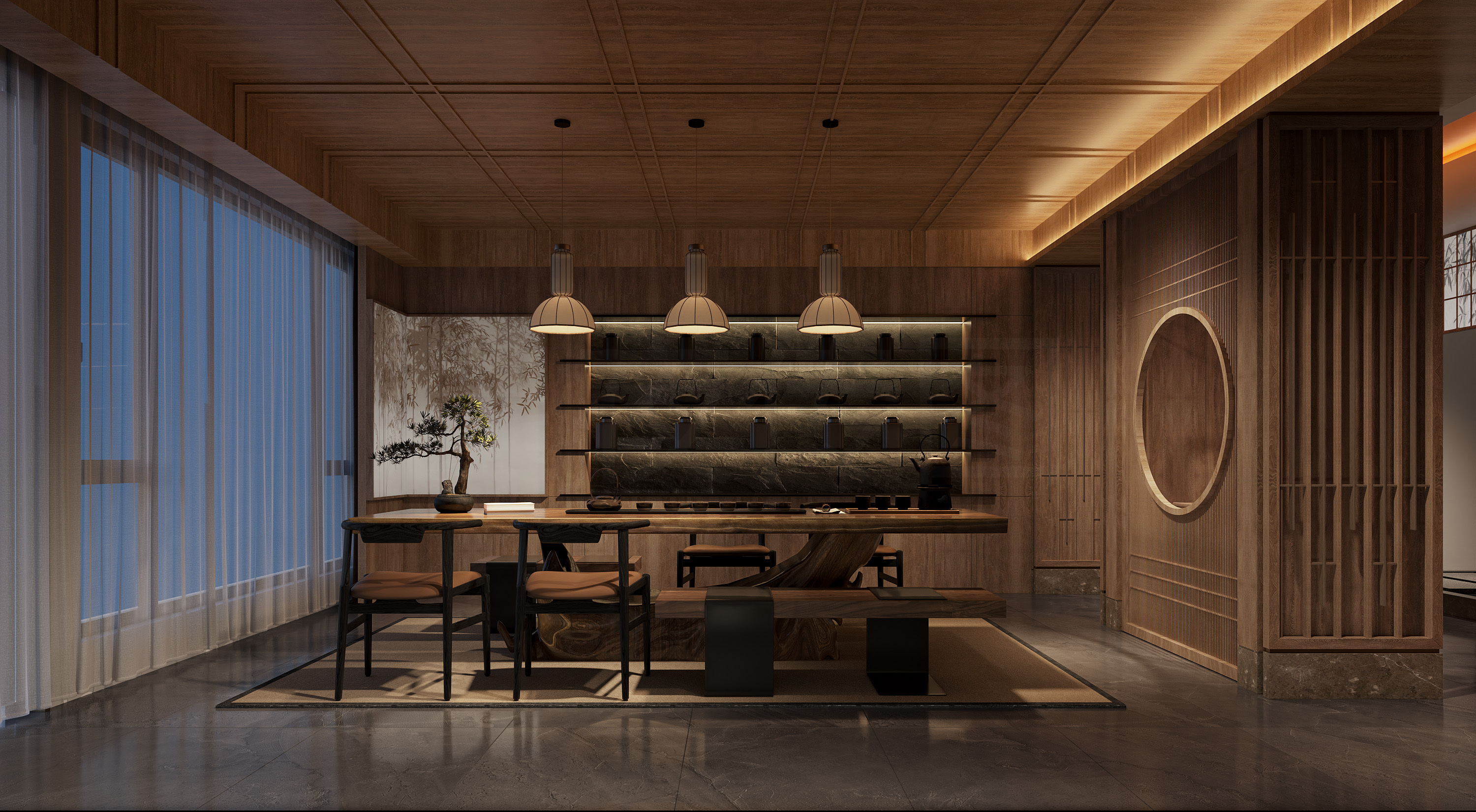 禅意东方 会所设计-4