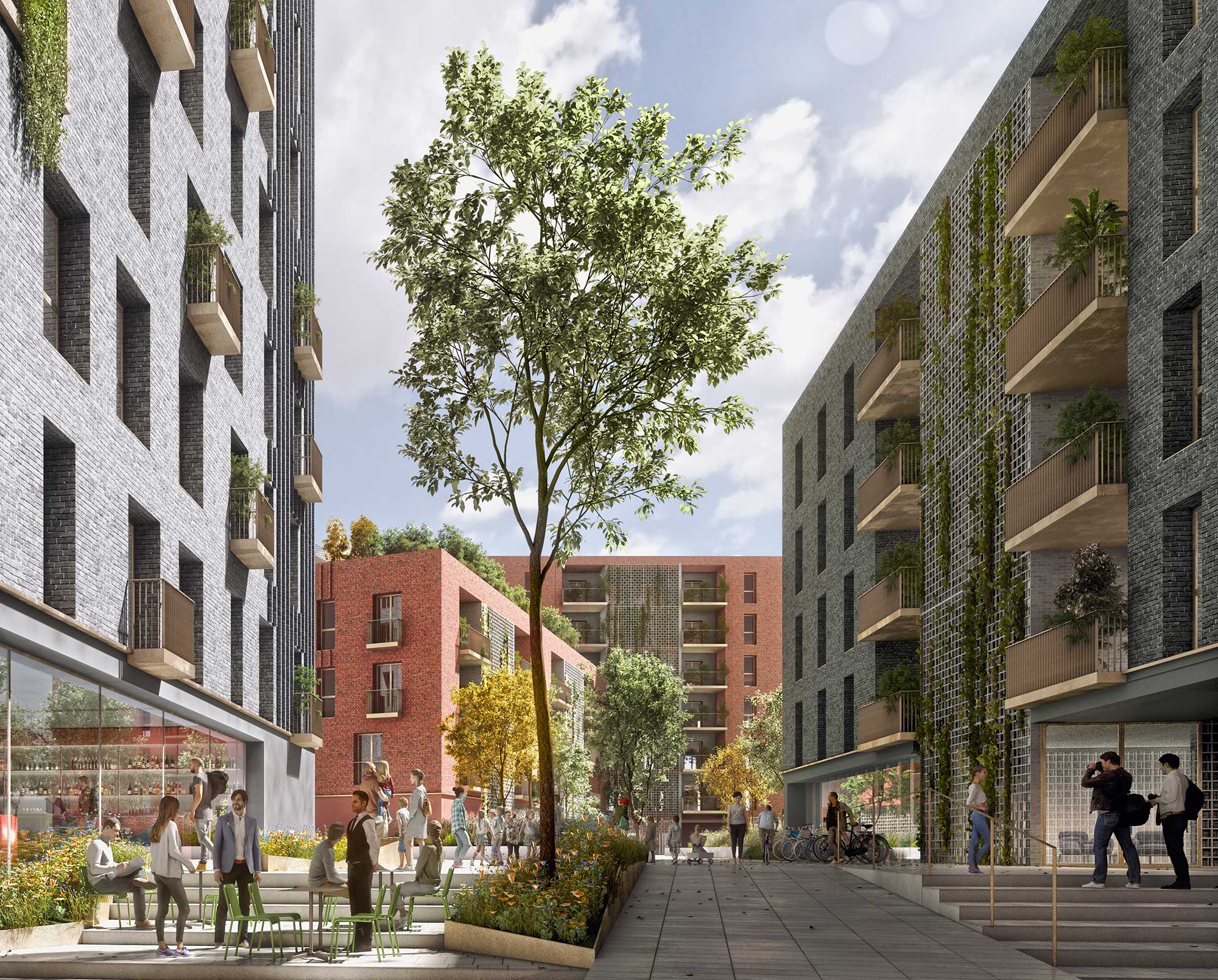 兰布拉泰广场（Scalo Lambrate为米兰的一个火车站区域，常见意译为兰布拉泰广场）  星火（Scintilla常见释义为星火、火花 ） 丨意大利米兰丨Park Associati-32