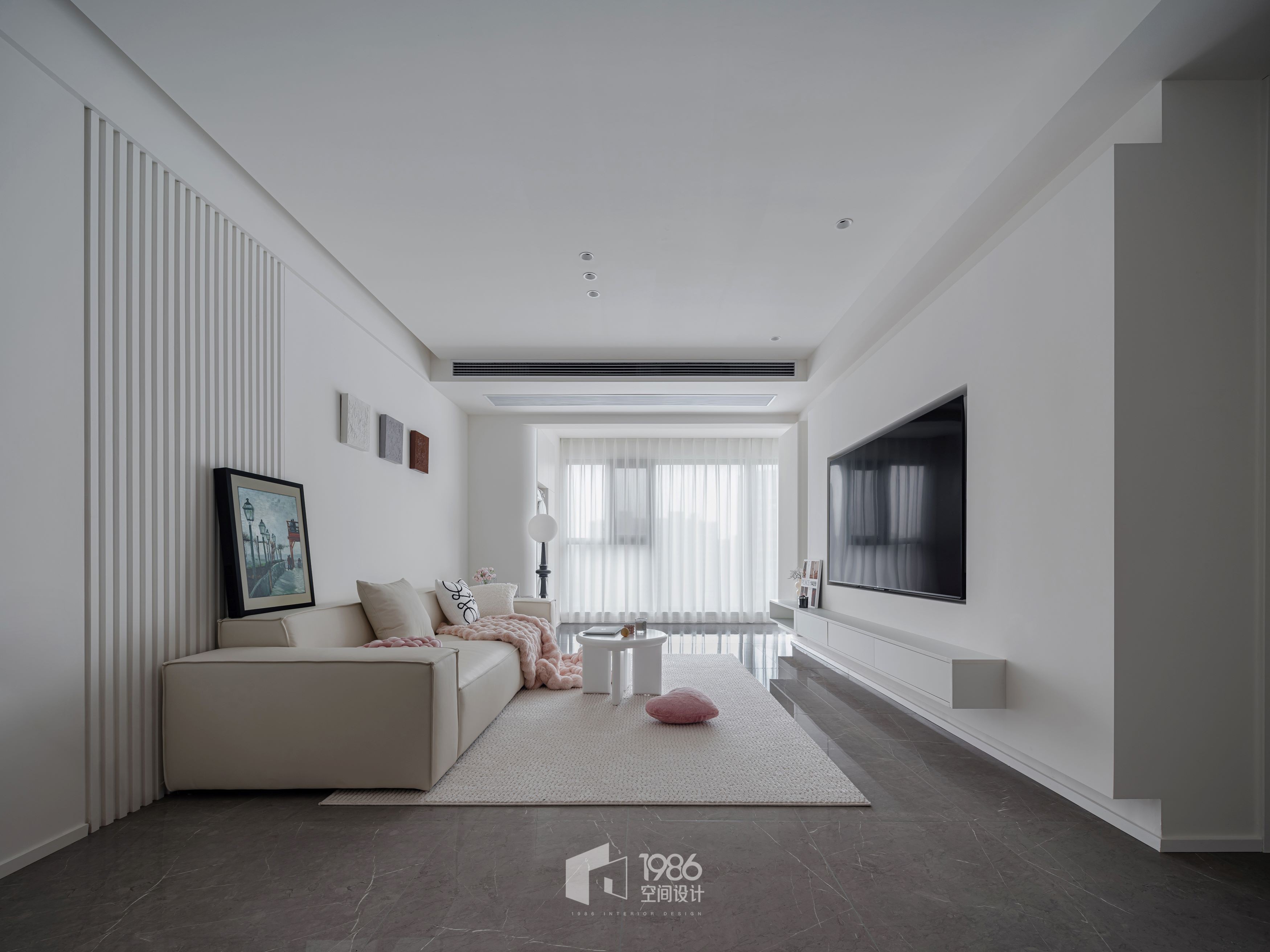 113㎡简约混搭风,一朵正在盛开的奶油玫瑰花丨中国长沙丨黄媛-12