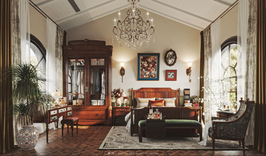 美式复古(贰)丨魔方空间设计-14
