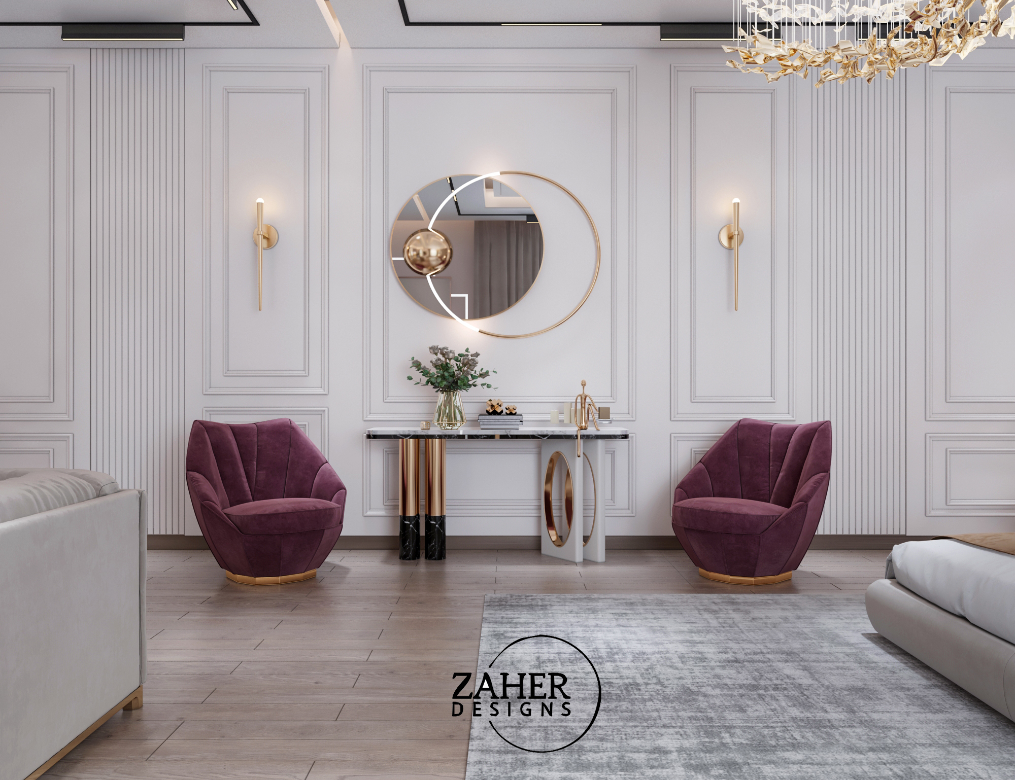 主卧室丨Ahmed zaher-9