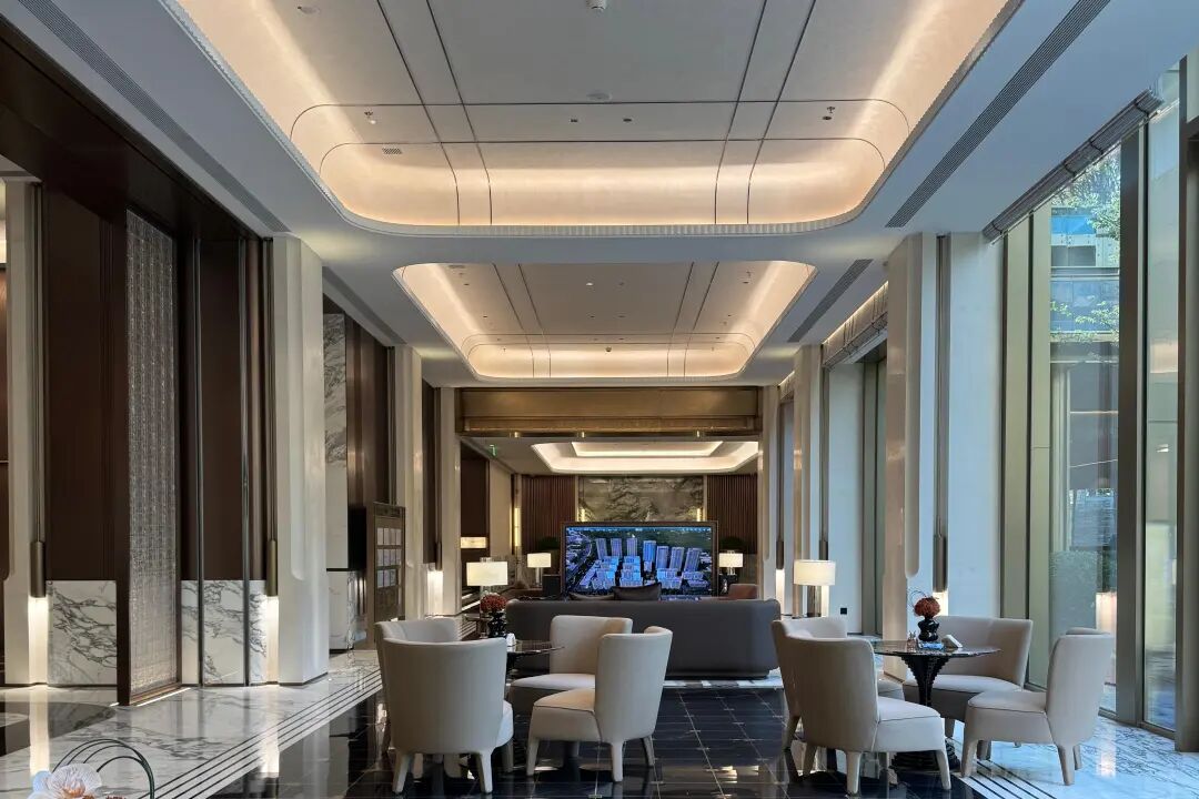 承达创建|瑞园岸上高定会客厅：诠释高级空间美学-11