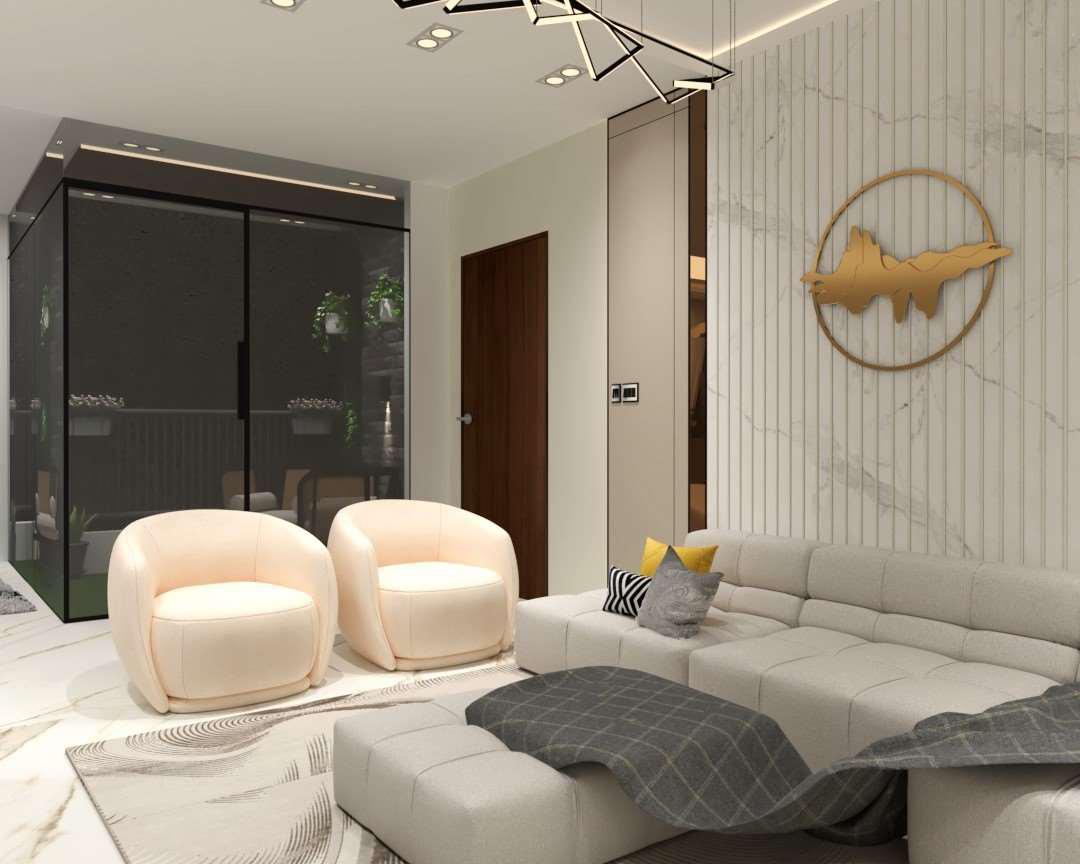 RESIDENTIAL INTERIOR - A GLIMPSE OF MODERN TOUCH-18