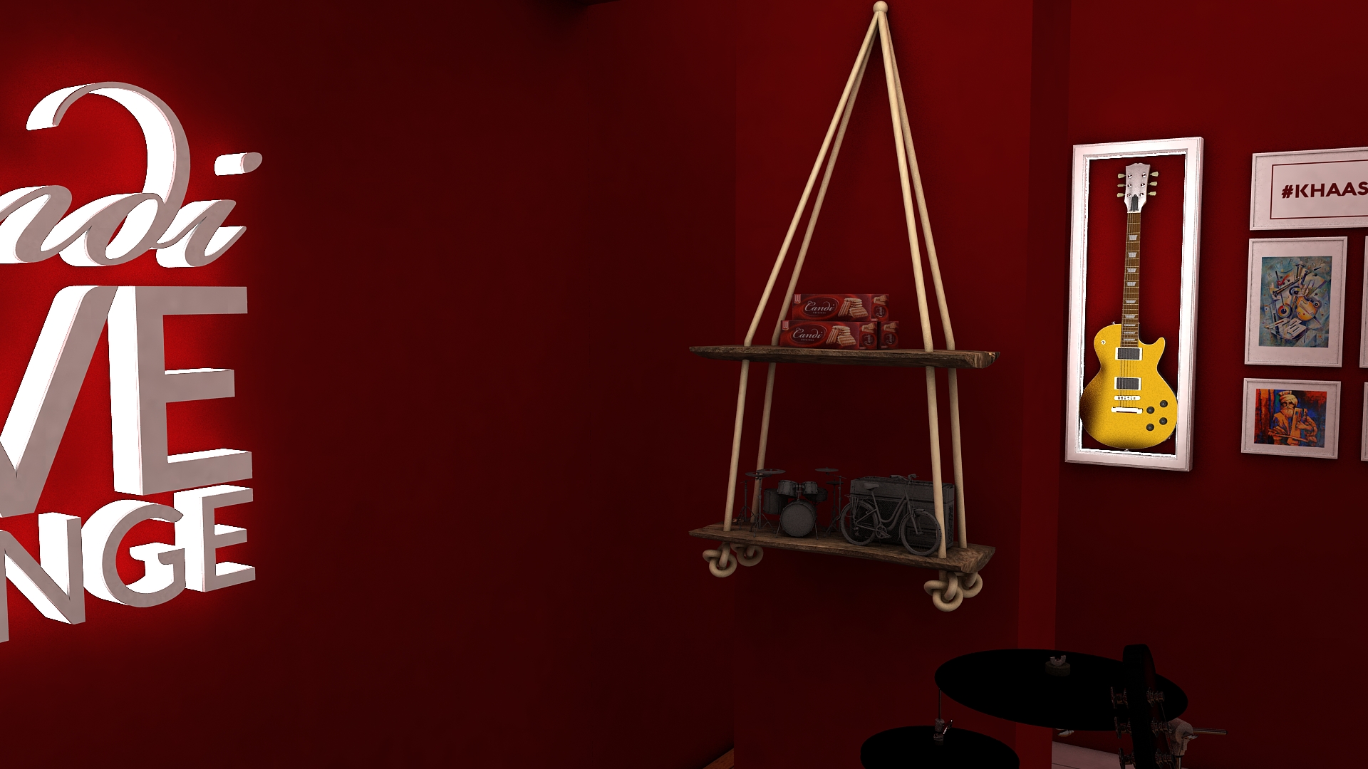 Candi Live Lounge 室内设计-23