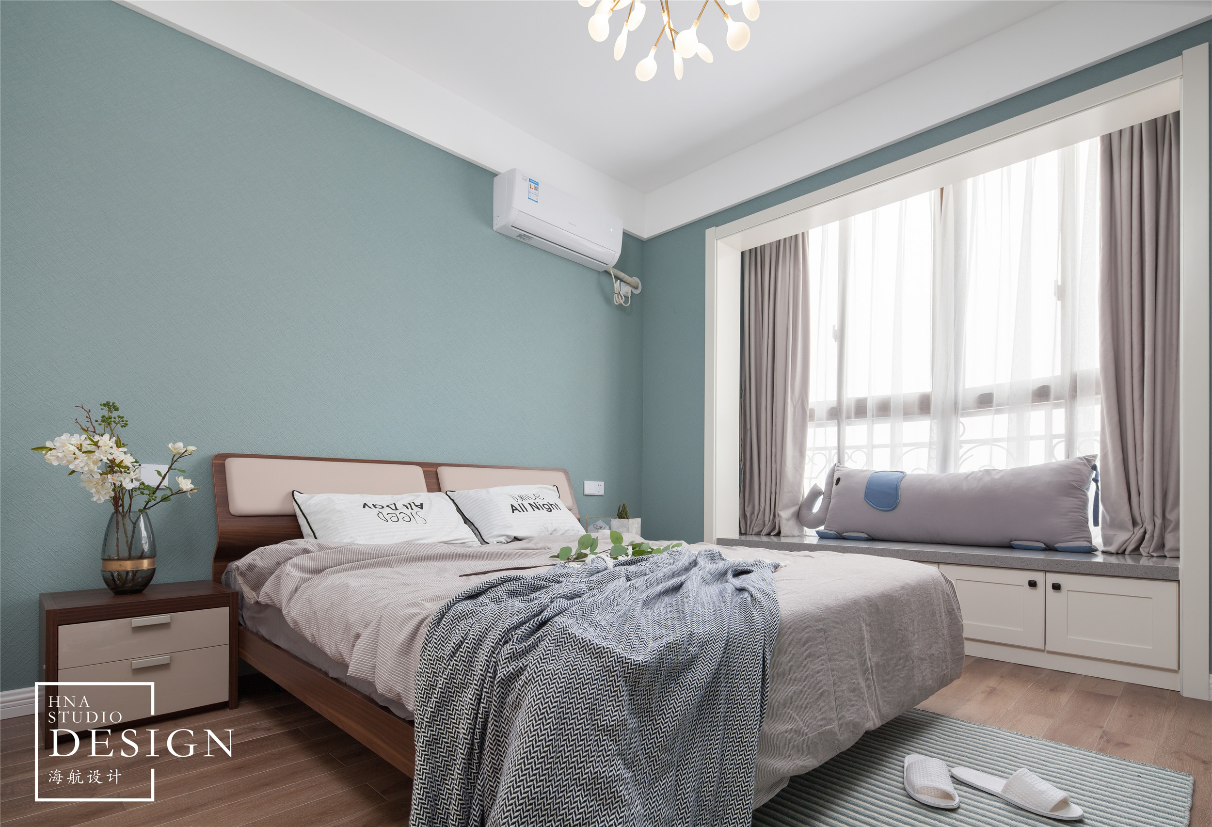 海航设计 | 银河湾名苑◣恰到好处的幸福◥90平现代-18