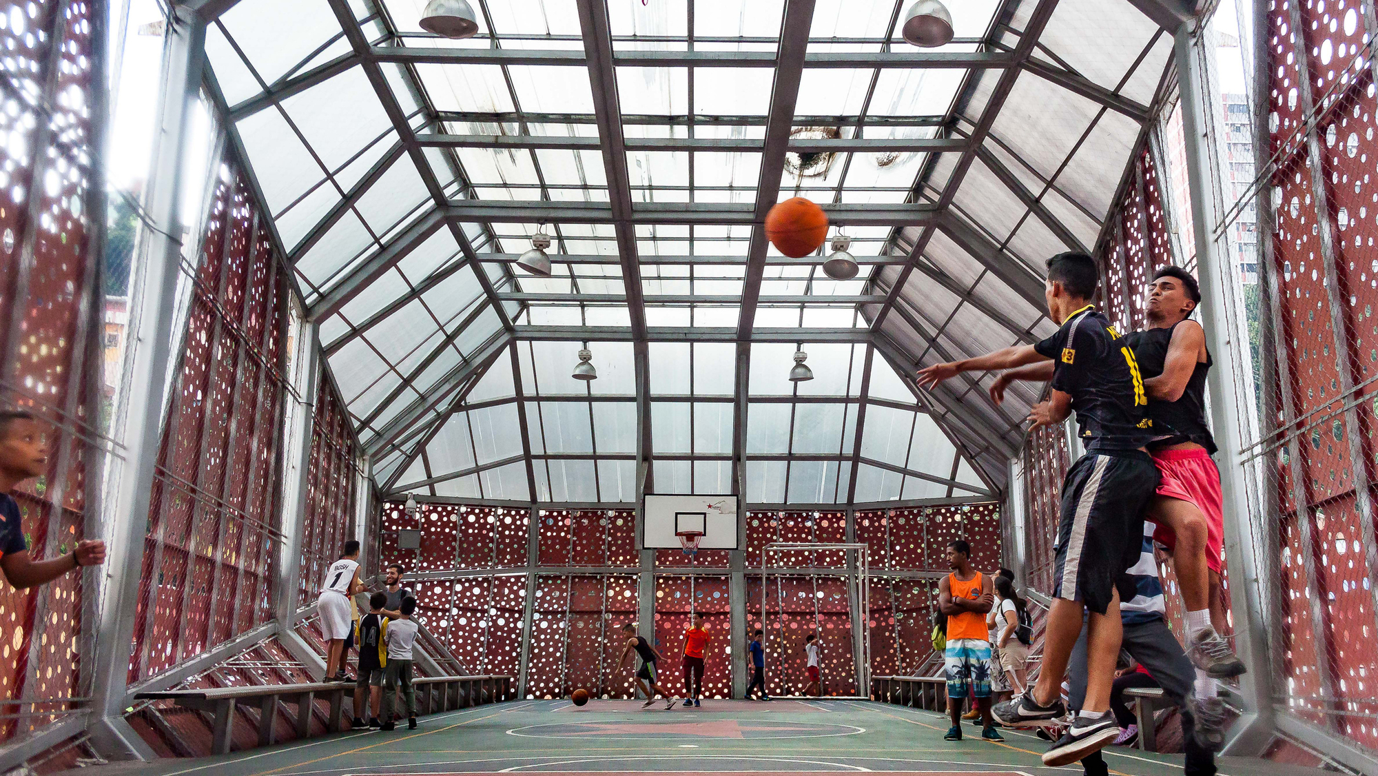 Multiprogram Ship, Vertical System of Sports and Cultural Platforms / Alejandro Haiek / LAB PRO FAB-27