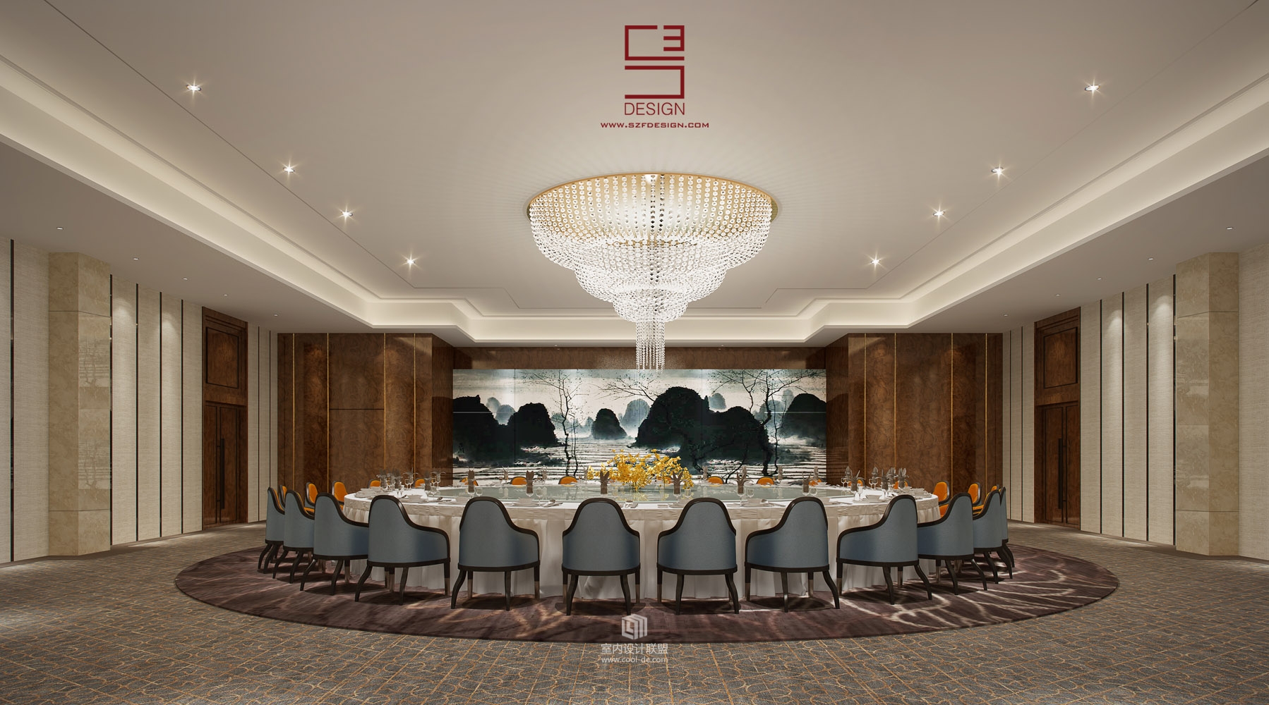 上海舍宅坊 厦门悦华酒店效果图案例~-34