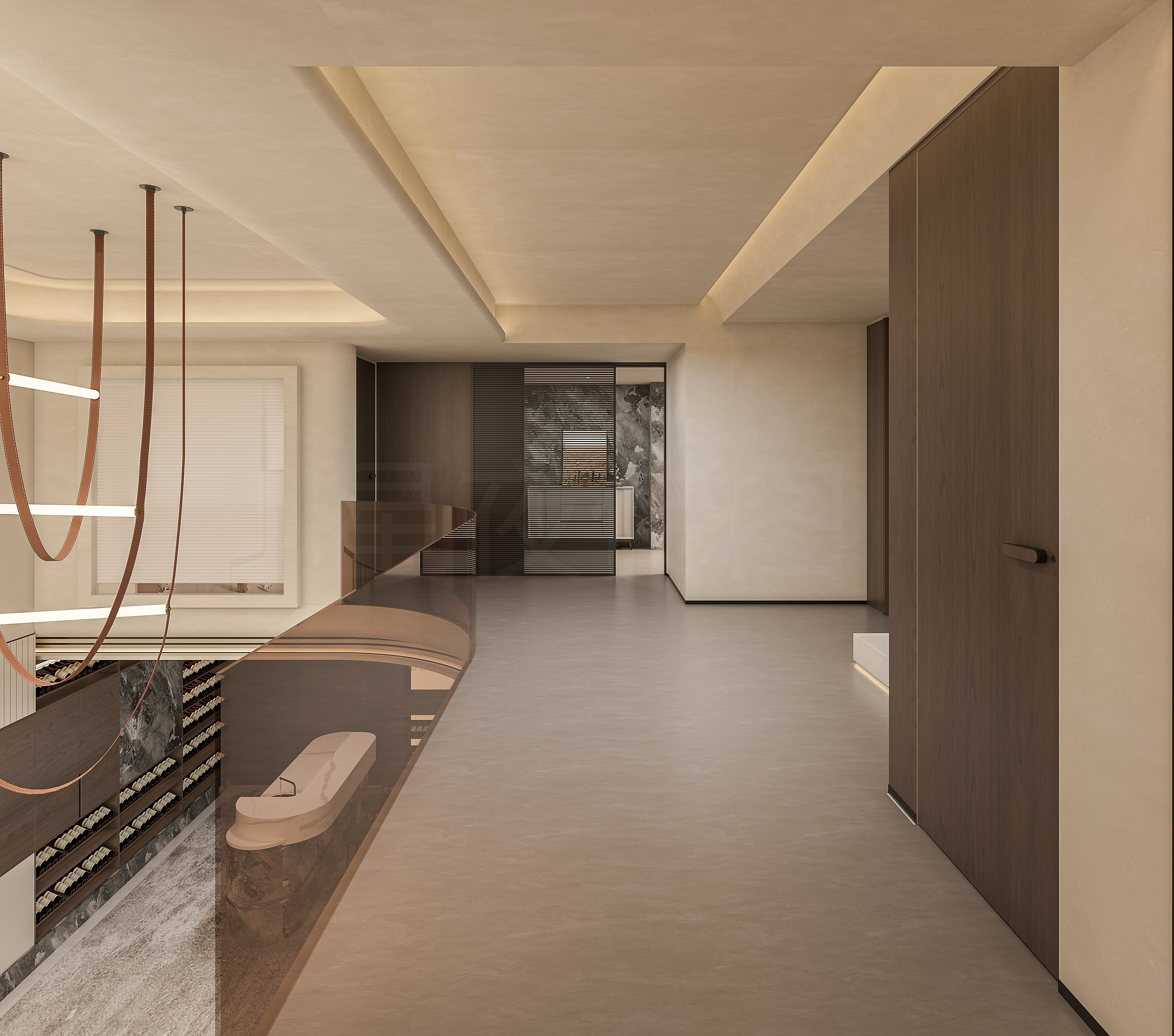 《解构与共生:后现代别墅的流动诗篇》-15