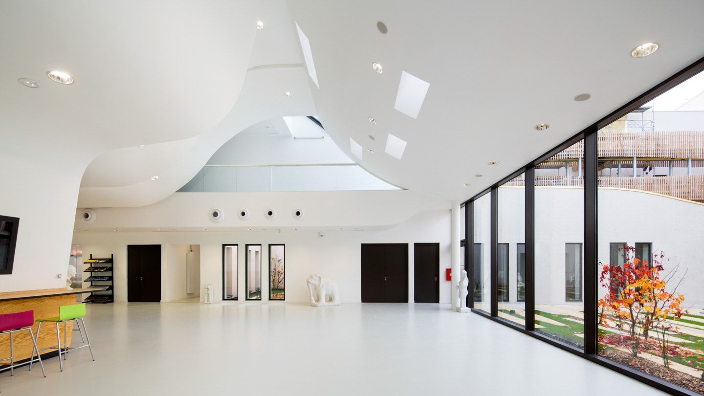 Calais艺术学校与25套复式住宅项目丨法国-48