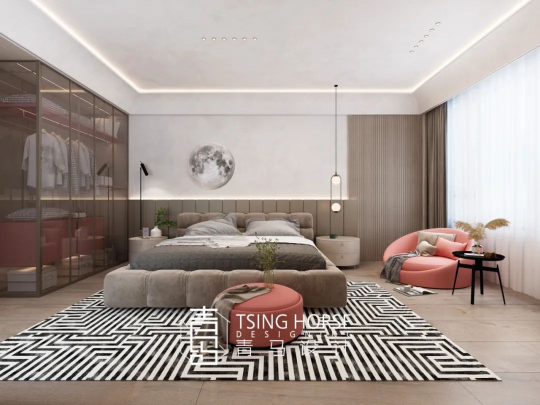 绿地诺丁山·现代中式别墅设计 | 何贵君的奶茶时光-87