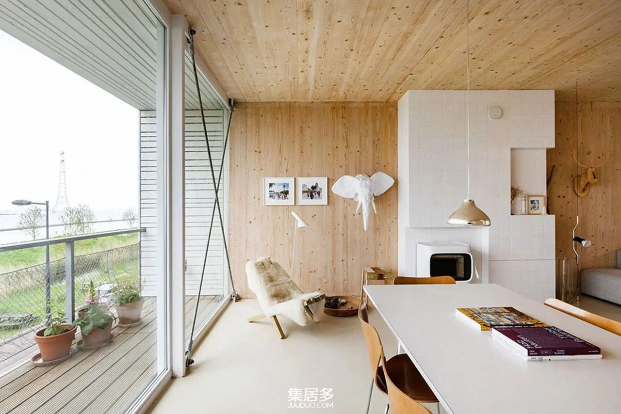 阿姆斯特丹郊区现代联排别墅丨荷兰阿姆斯特丹-11