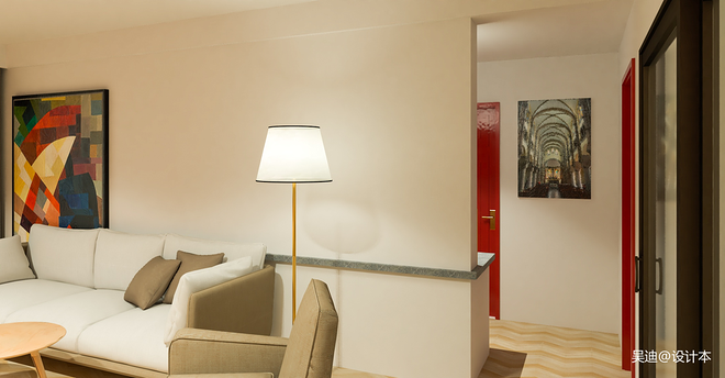 18万元二居96平米装修案例·佘山记忆丨中国上海-13