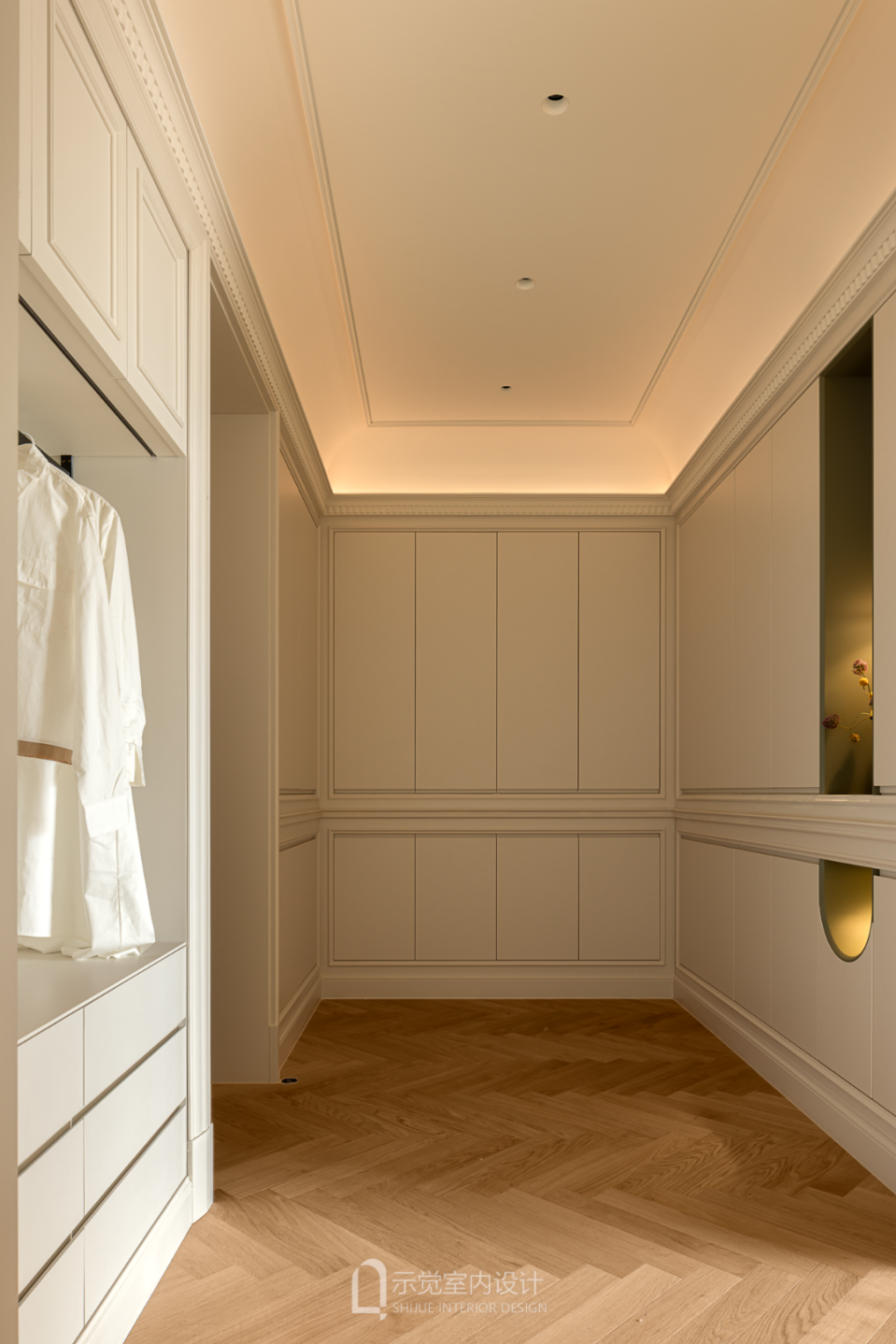 示觉设计|250㎡中海紫御豪庭，绿影泊心，拱廊叙事-58