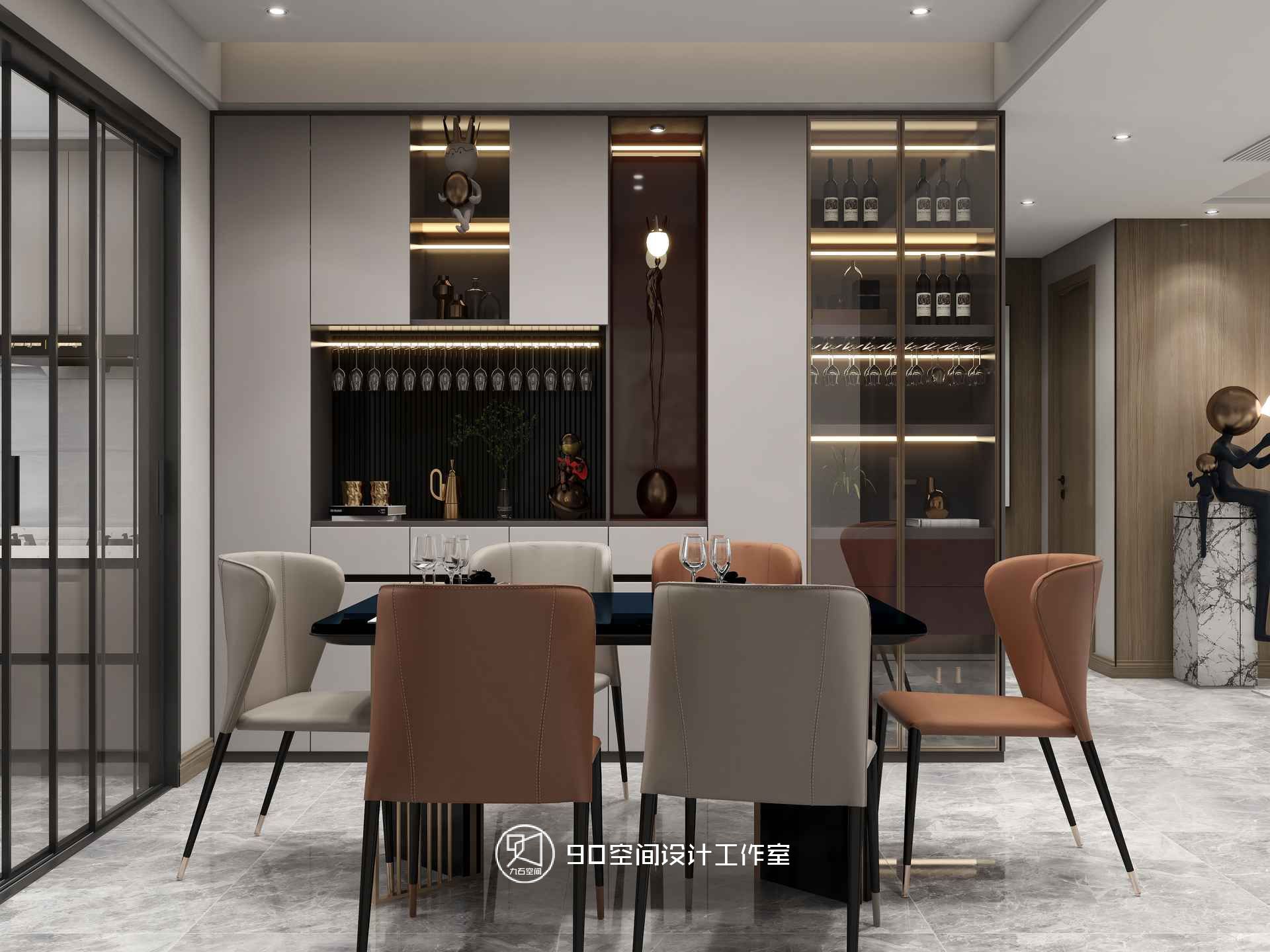 《寻寻觅觅》现代风格 134 平舒适家居设计-20