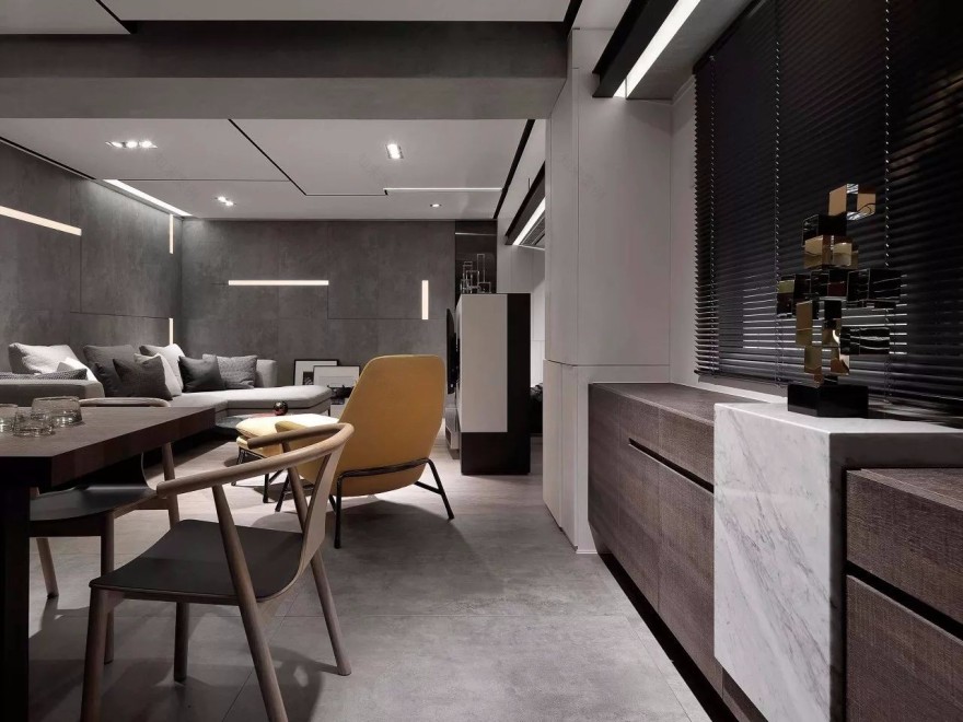 台式简约风遇上高级灰,展现生活美学-28