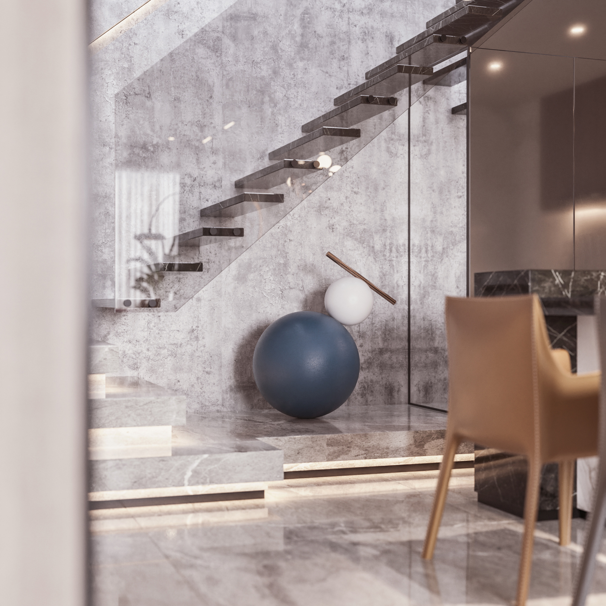 新月半岛简约时尚空间设计-4